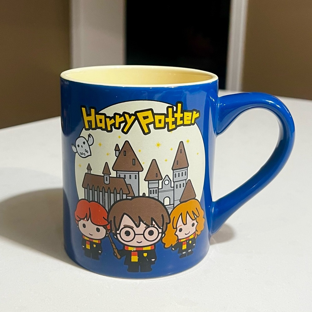 Harry Potter Hogwarts Chibi Cartoon Ceramic Coffee Mug 14 oz